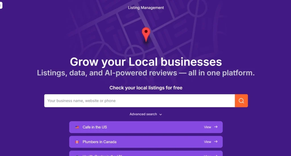 gmb expert in delhi listing management tool.