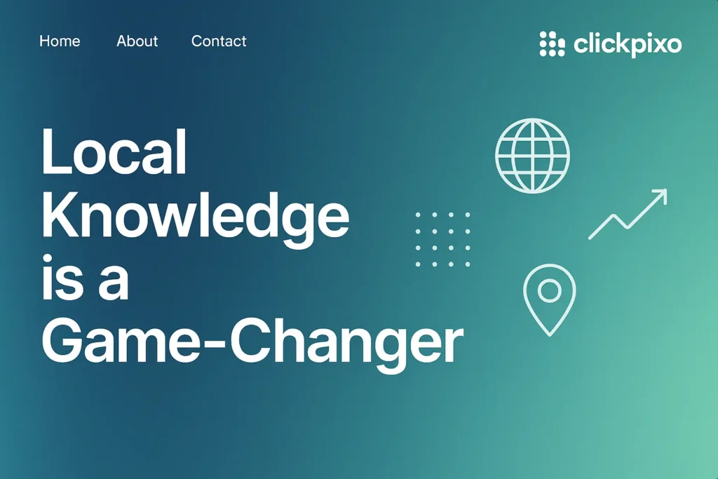 Local knowledge is a game changer with seo expert in north delhi